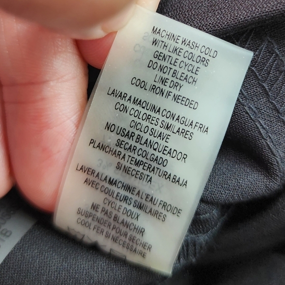 CALVIN Klein Premium Ponte Pants Dressy Black Pants Women's Size 6 Career Office - Picture 7 of 7